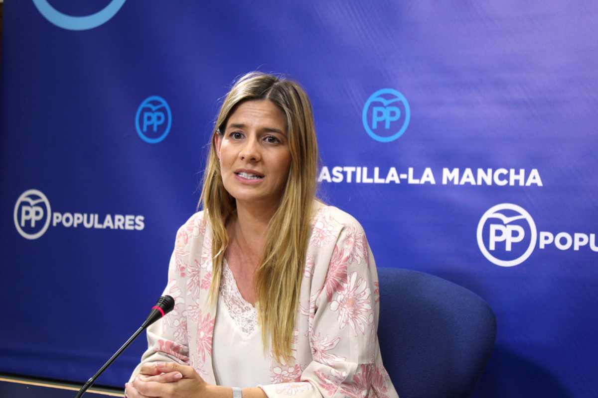 La secretaria general del Partido Popular de Castilla-La Mancha, Carolina Agudo.