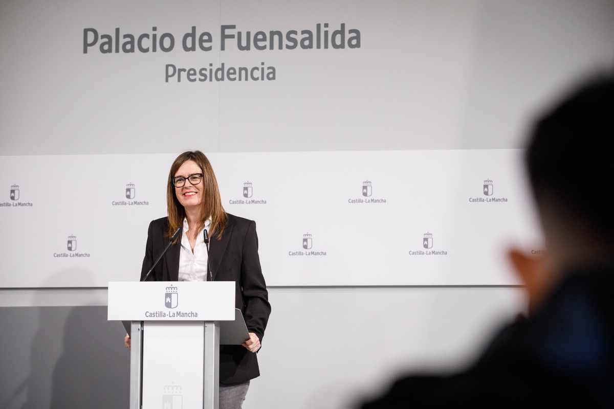 La consejera portavoz, Esther Padilla.