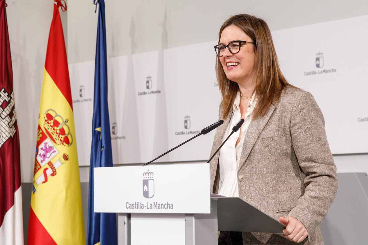 La consejera portavoz del Gobierno de Castilla-La Mancha, Esther Padilla.