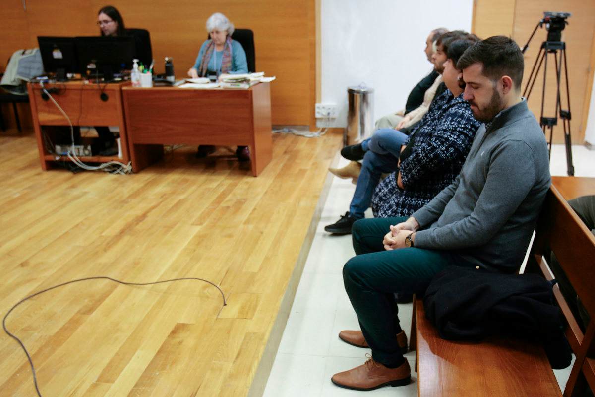 Un momento durante el juicio contra el exalcalde de Fontanar.