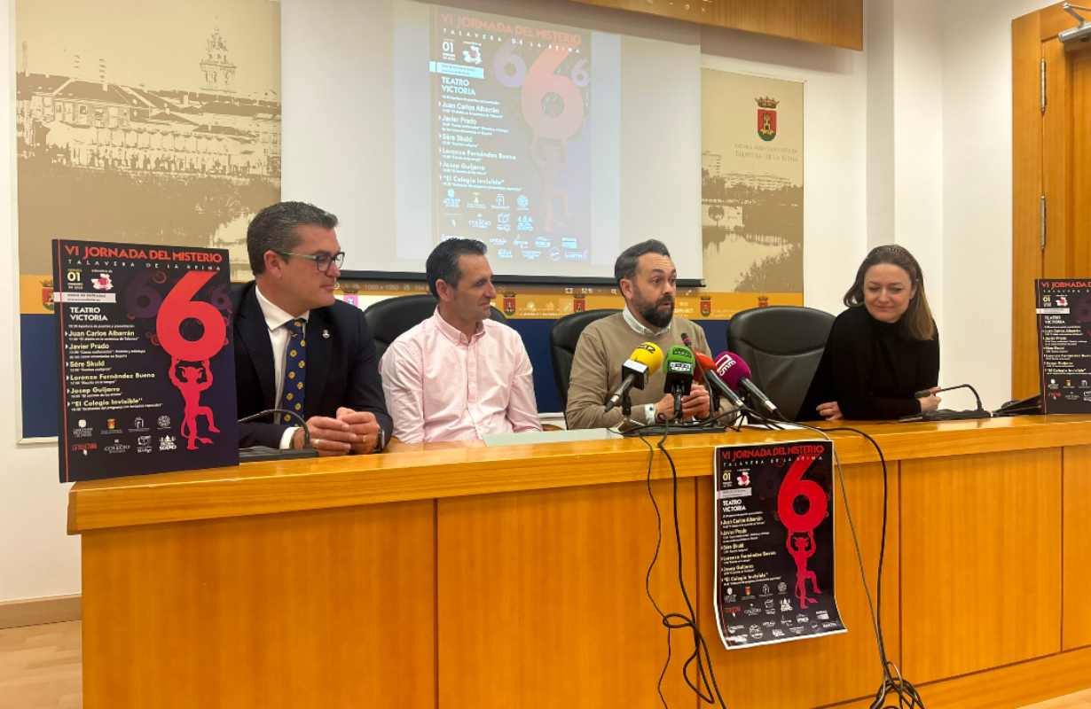 Presentación de la VI Jornada del Misterio en Talavera.