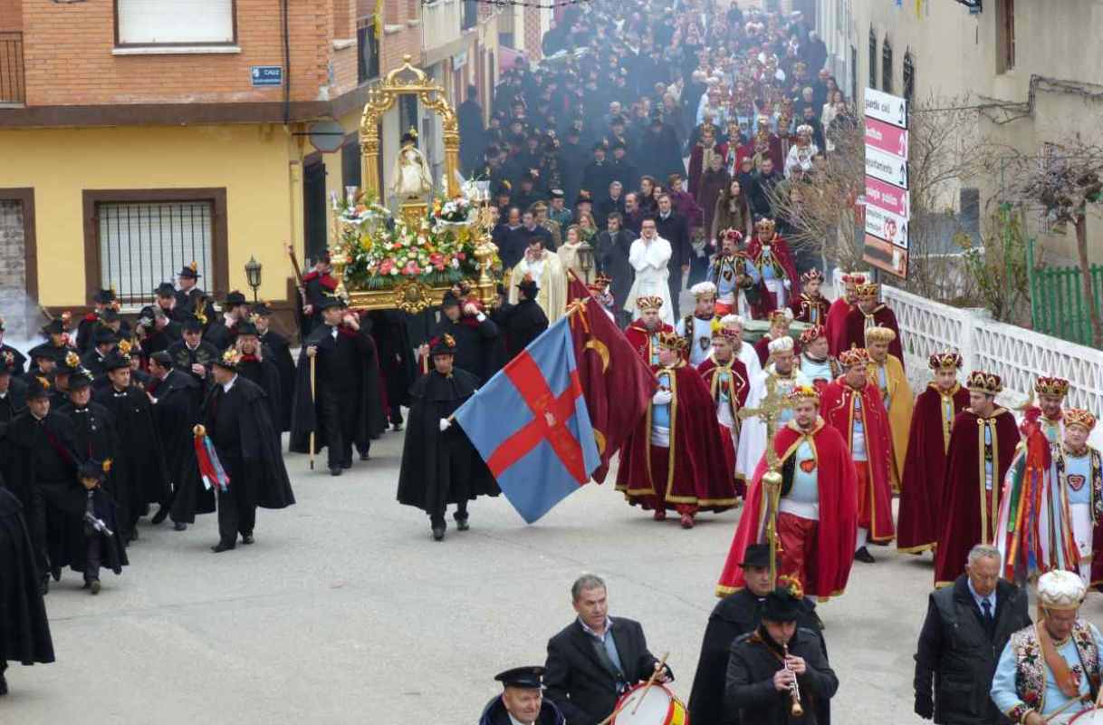 Fiesta de Moros y Cristianos de Valera de Abajo, en la provincia de Cuenca.