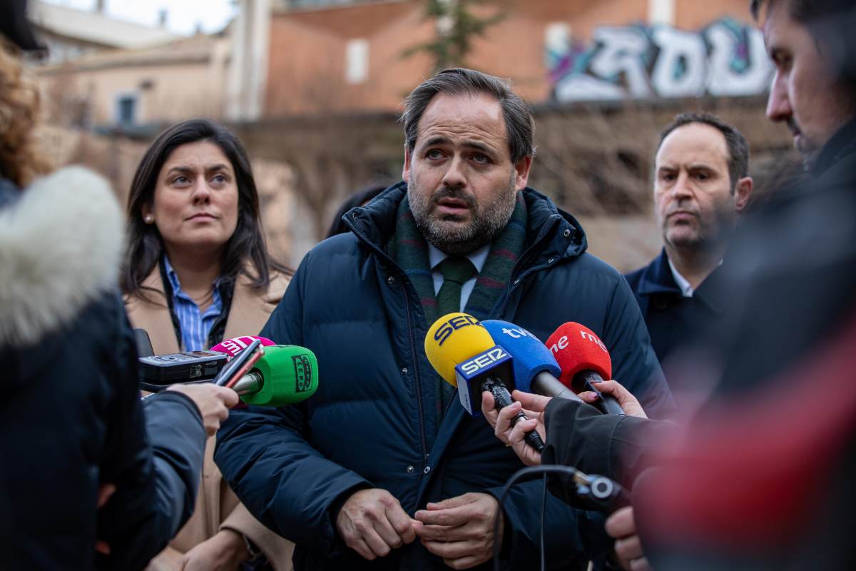 Paco Núñez, durante una visita a Cuenca.