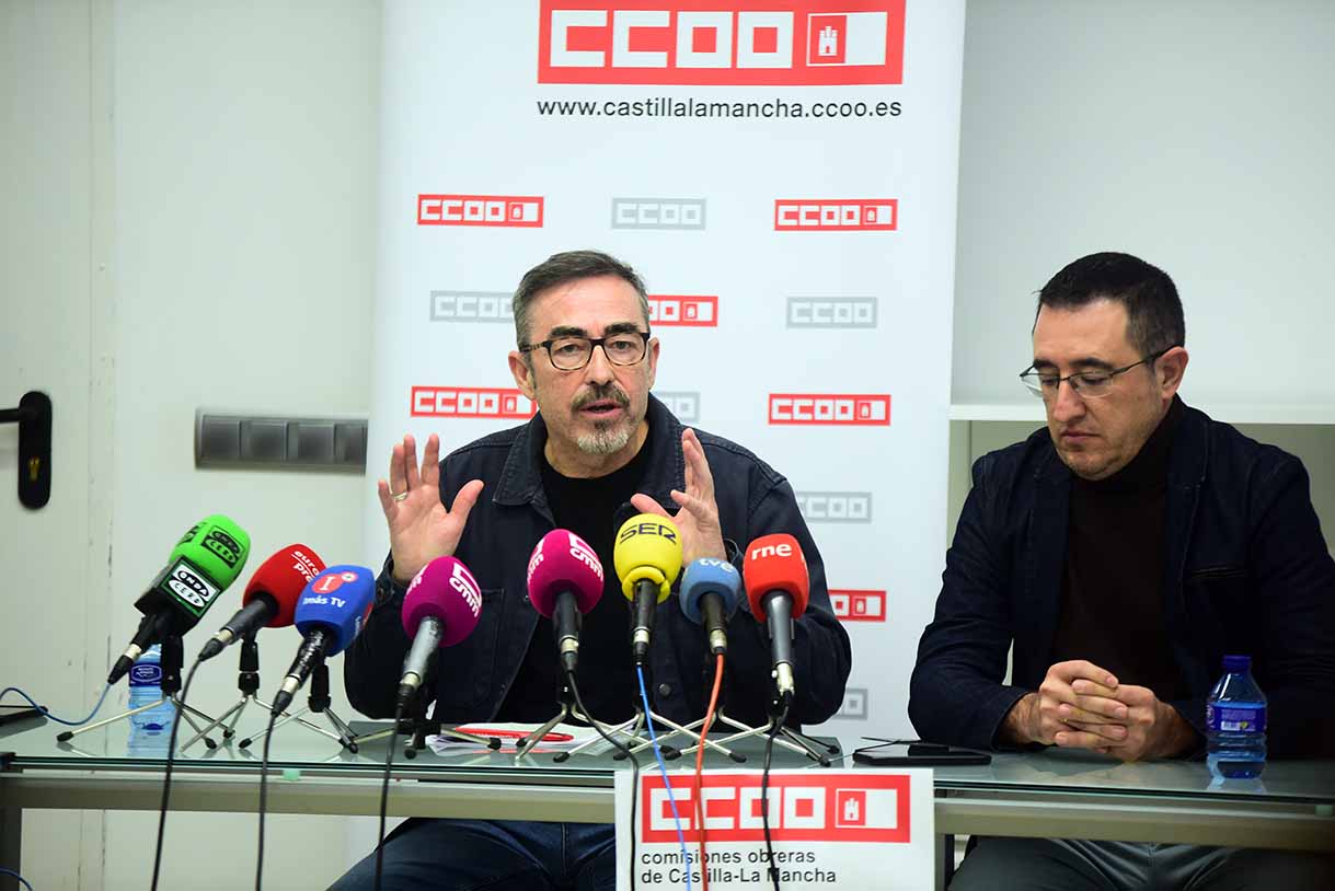 El secretario general de CCOO CLM, Paco de la Rosa.