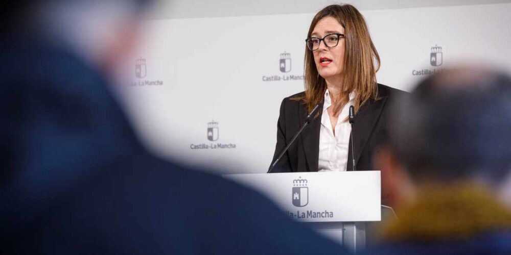 La consejera portavoz, Esther Padilla.