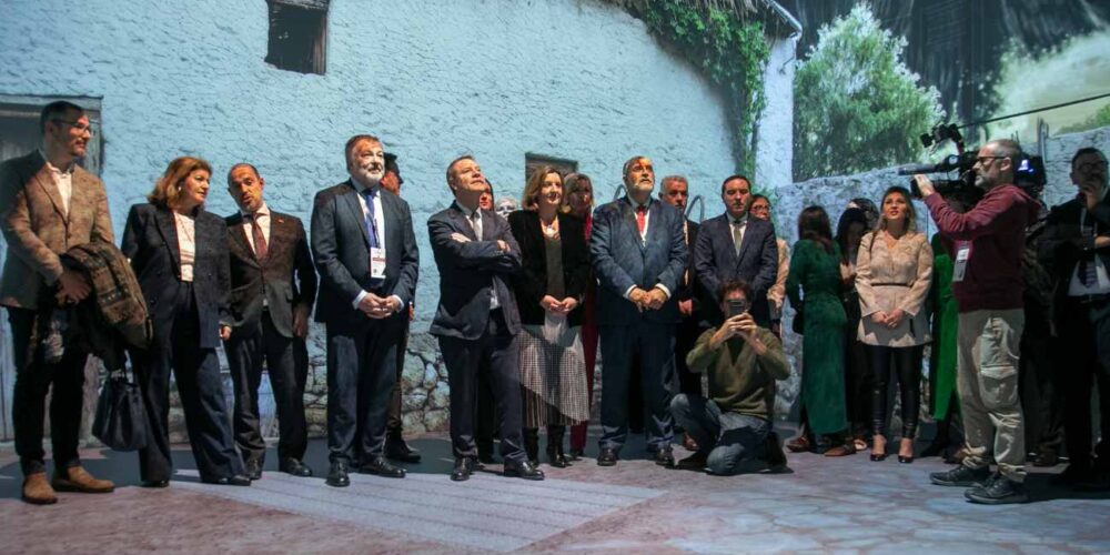 Inauguración del stand de Castilla-La Mancha en Fitur.