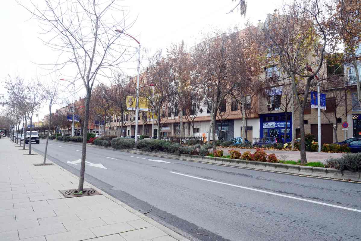 Paseo de la Rosa en Toledo.