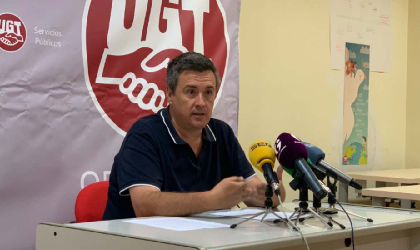 El responsable de Sanidad de UGT Servicios Públicos CLM, Fernando Peiró.