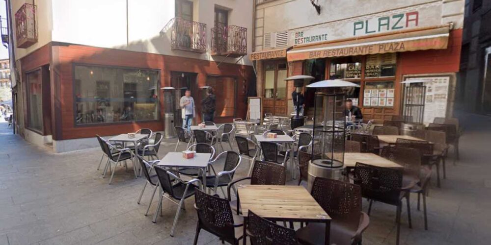 El incendio se ha producido en la plaza Barrio Rey de Toledo. Foto: Google Maps