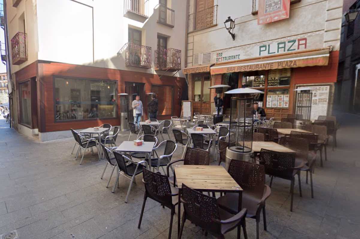 El incendio se ha producido en la plaza Barrio Rey de Toledo. Foto: Google Maps