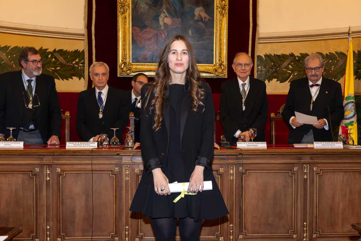 Cristina Díaz del Arco, Premio Nacional de Doctorado.