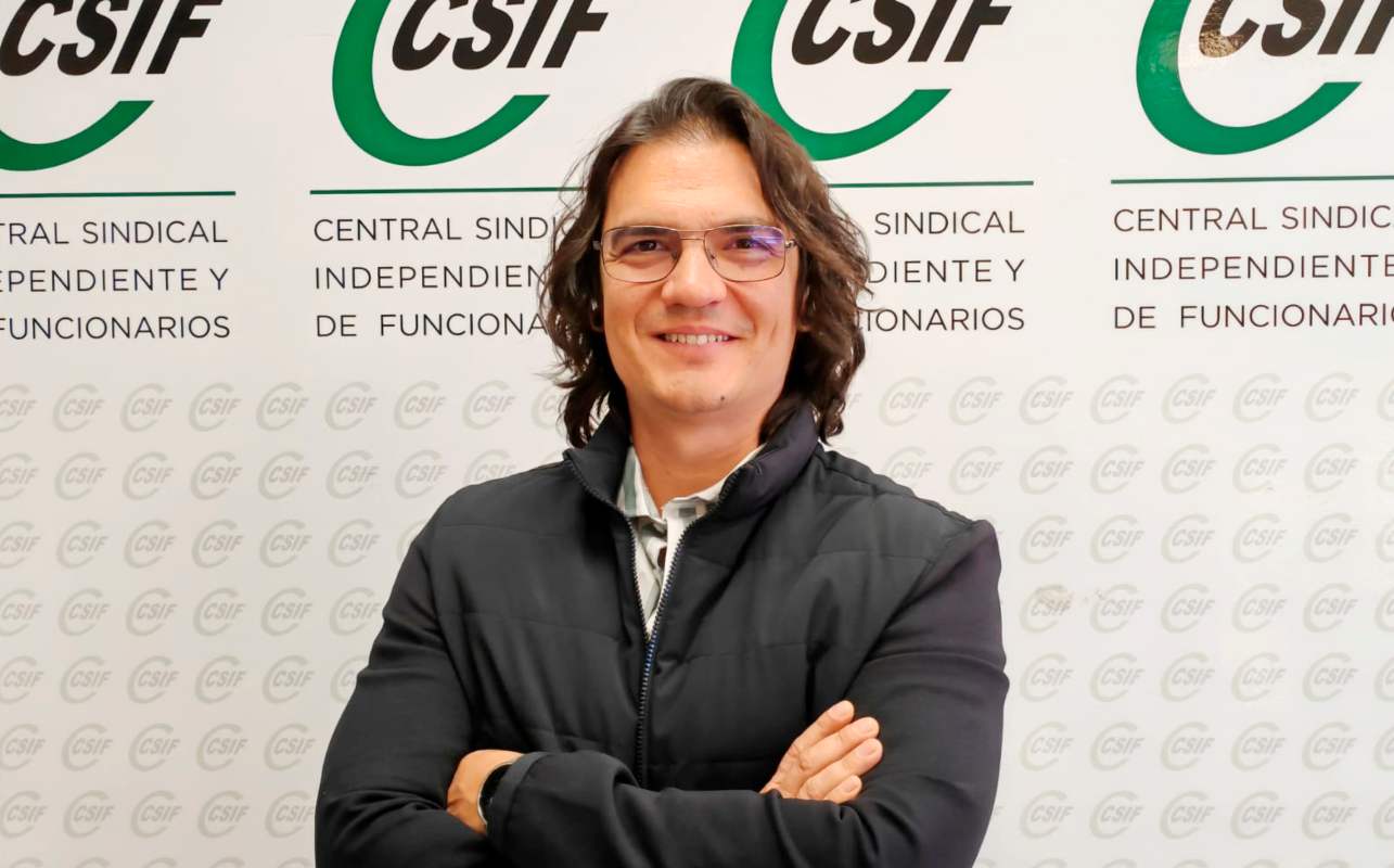 Raúl Turín, nuevo presidente de CSIF Toledo.