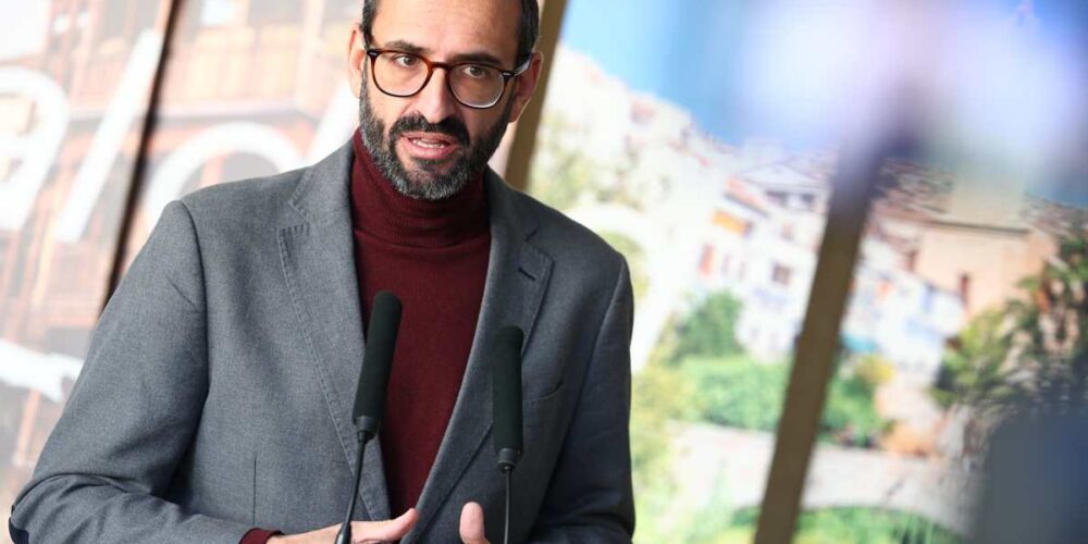 El secretario de Organización del PSOE de CLM, Sergio Gutiérrez. Foto: EFE/Ismael Herrero.