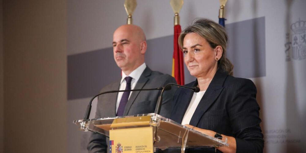 La delegada del Gobierno en Castilla-La Mancha, Milagros Tolón.