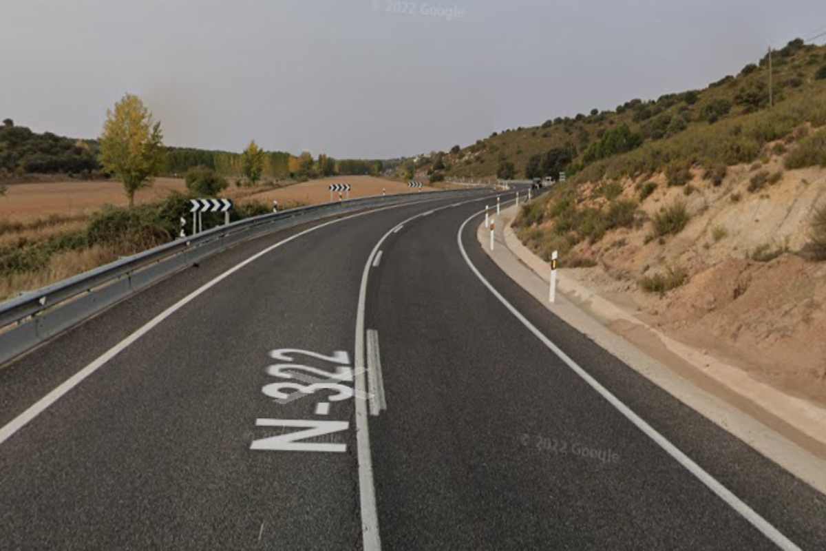 El accidente laboral se ha producido sobre las 17:58 horas, en un puente que se está construyendo cercano a la N-322