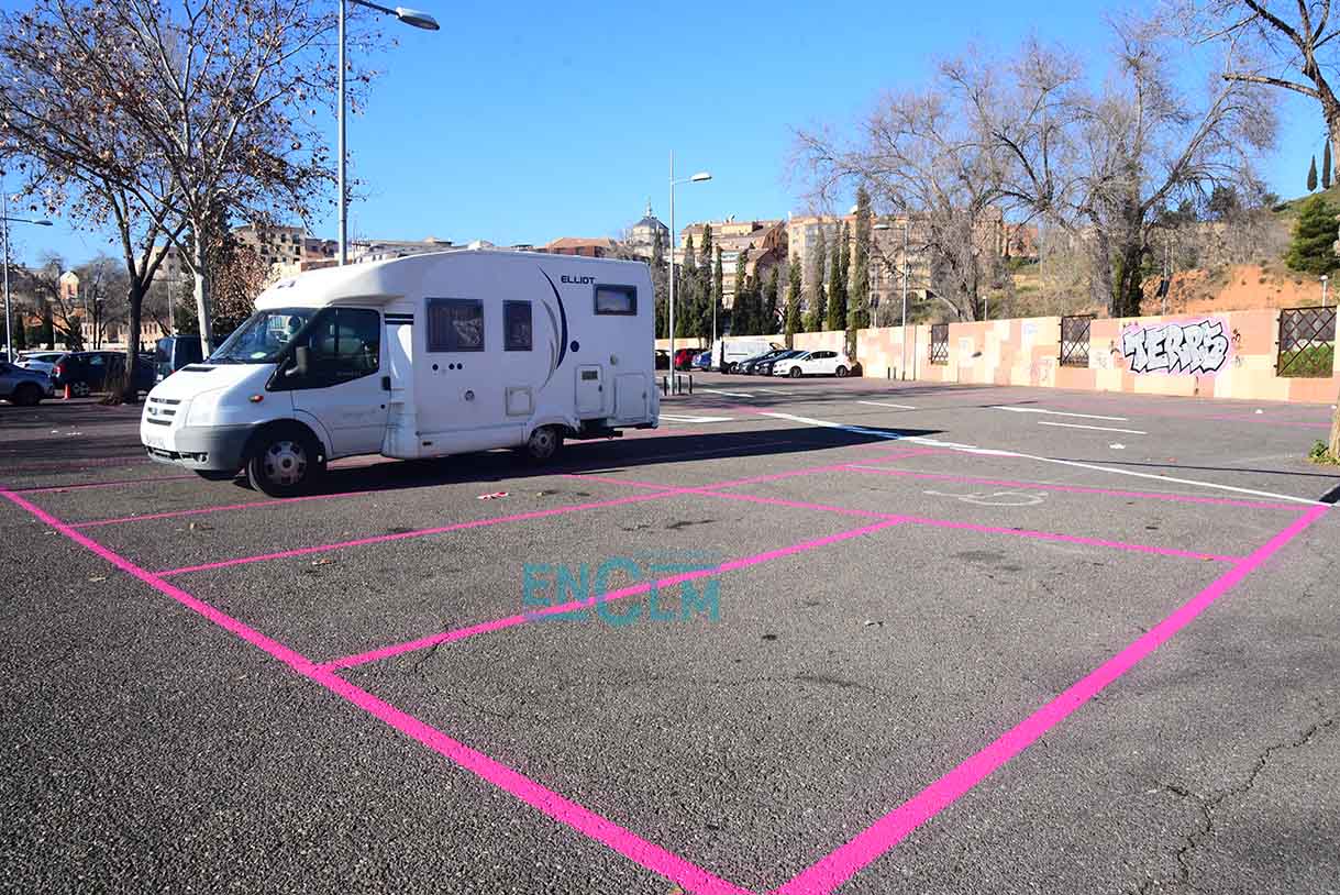 Zona de ORA magenta en Toledo