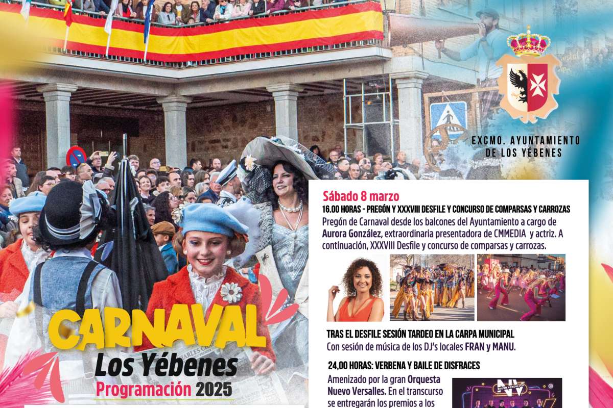 Carnaval de Los Yébenes 2025.