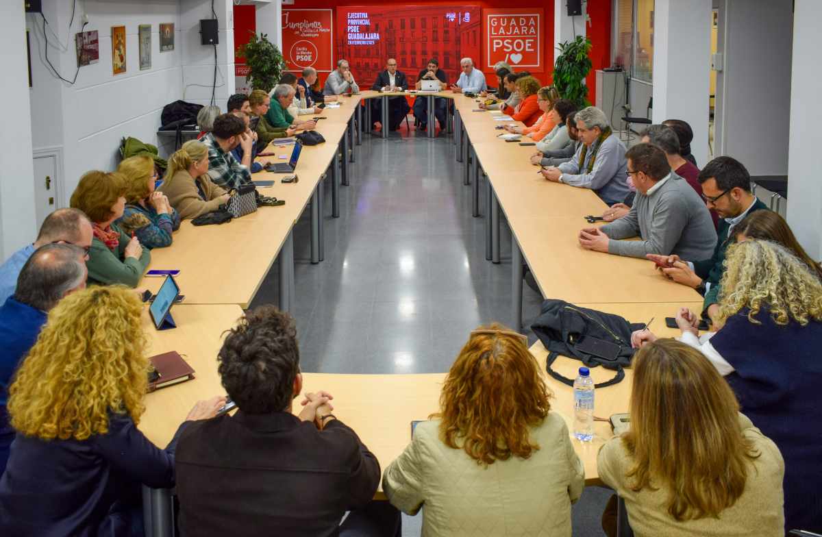 Ejecutiva Provincial PSOE Guadalajara