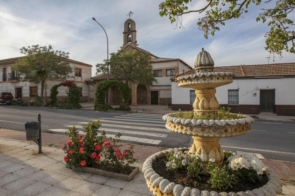 Imagen de la localidad ciudadrealeña de Los Cortijos