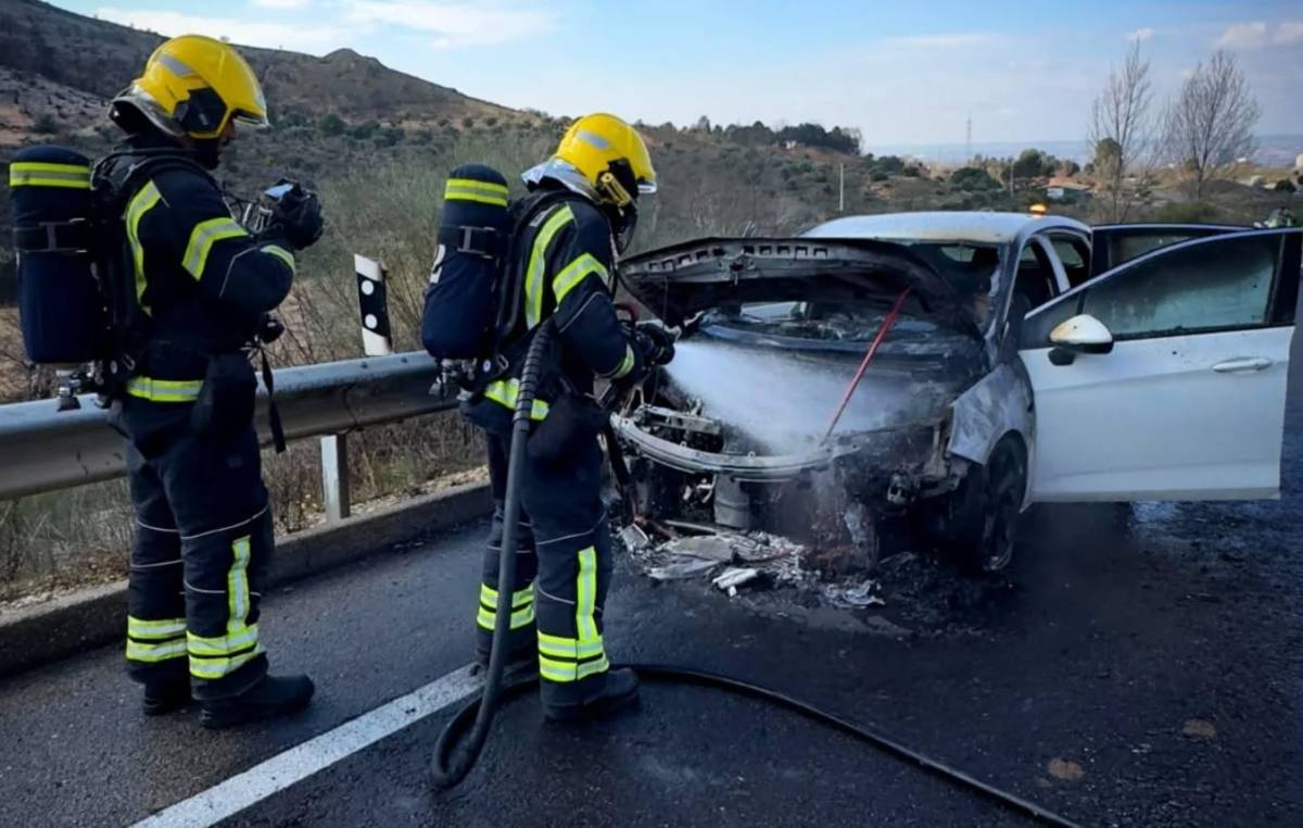 Incendio Vehículo N-320