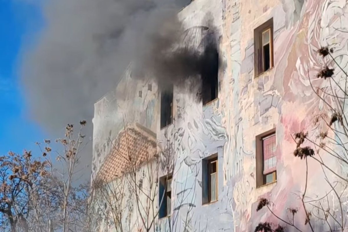 Incendio en el interior de la casa okupa del Gasset en Ciudad Real