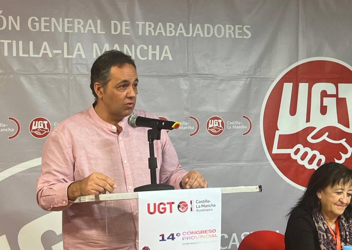 Juan Antonio Pendás, secretario general UGT Guadalajara