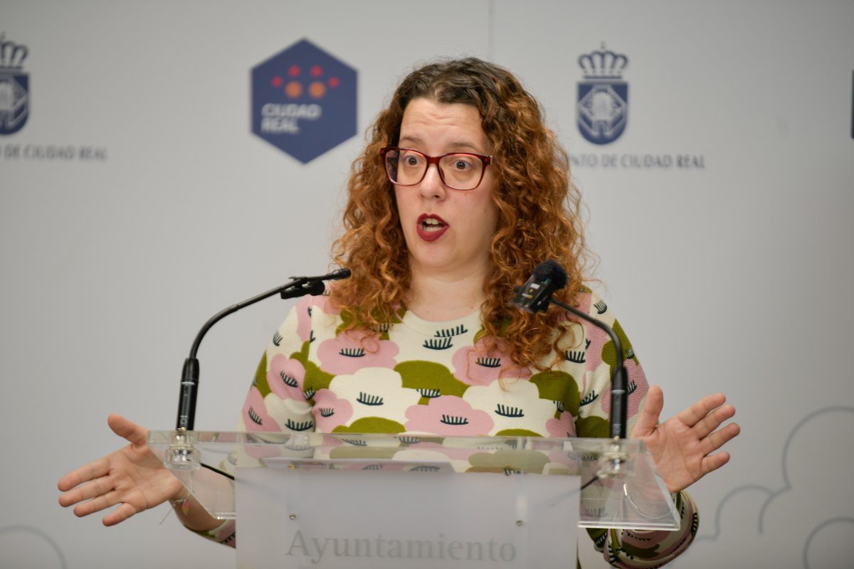 La portavoz del PSOE en el Ayuntamiento de Ciudad Real, Sara Martínez - Foto: EUSEBIO GARCÍA / EUROPA PRESS