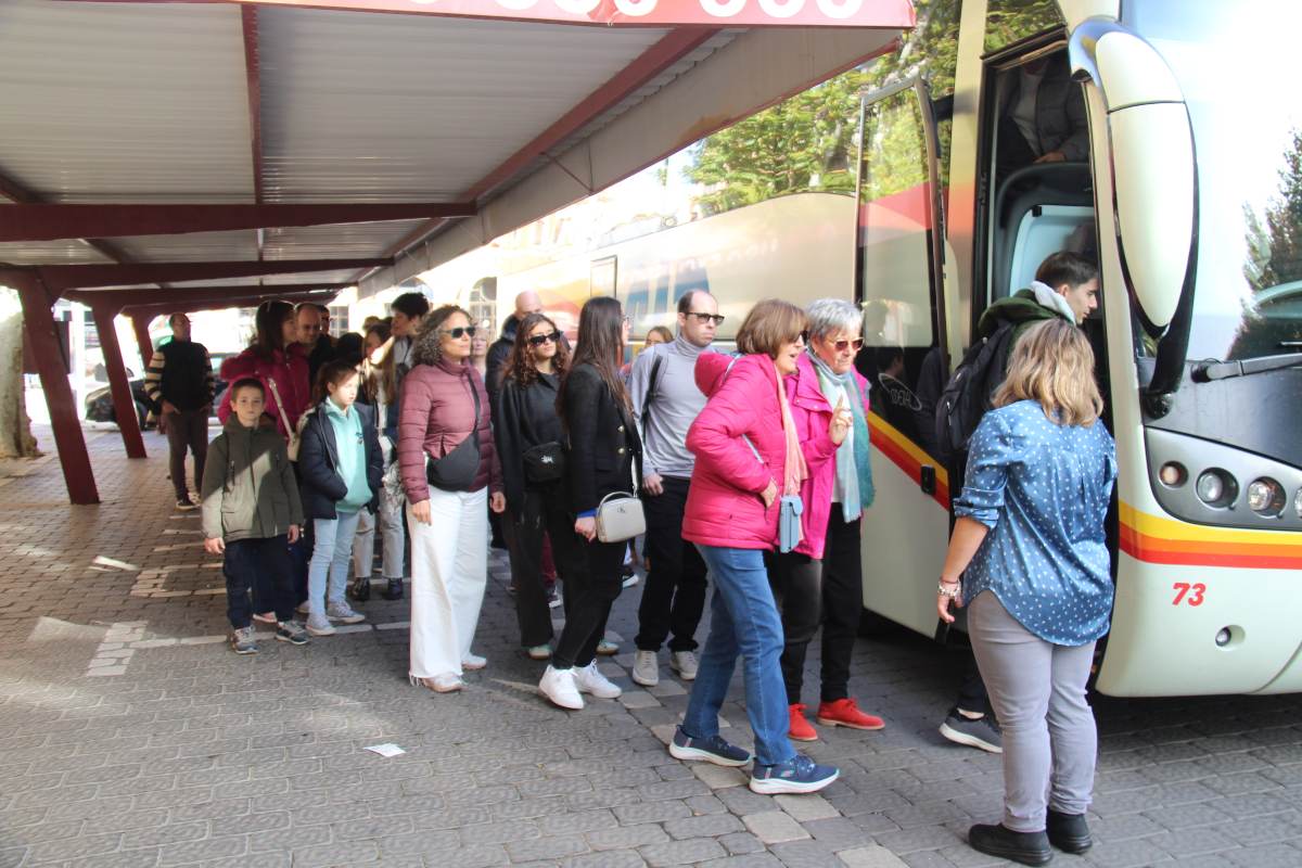 Llegada de turistas a Alcázar de San Juan