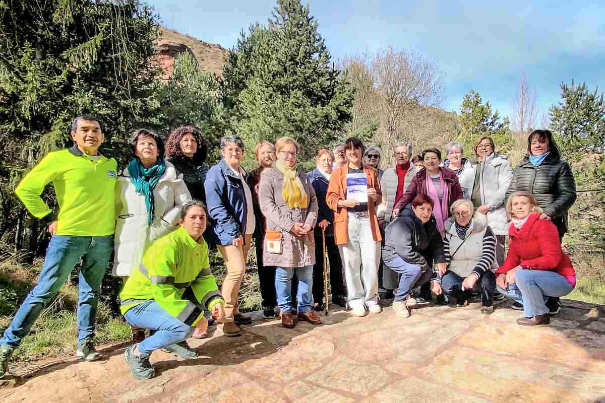 María de la Hoz con el estudio sobre la naturaleza