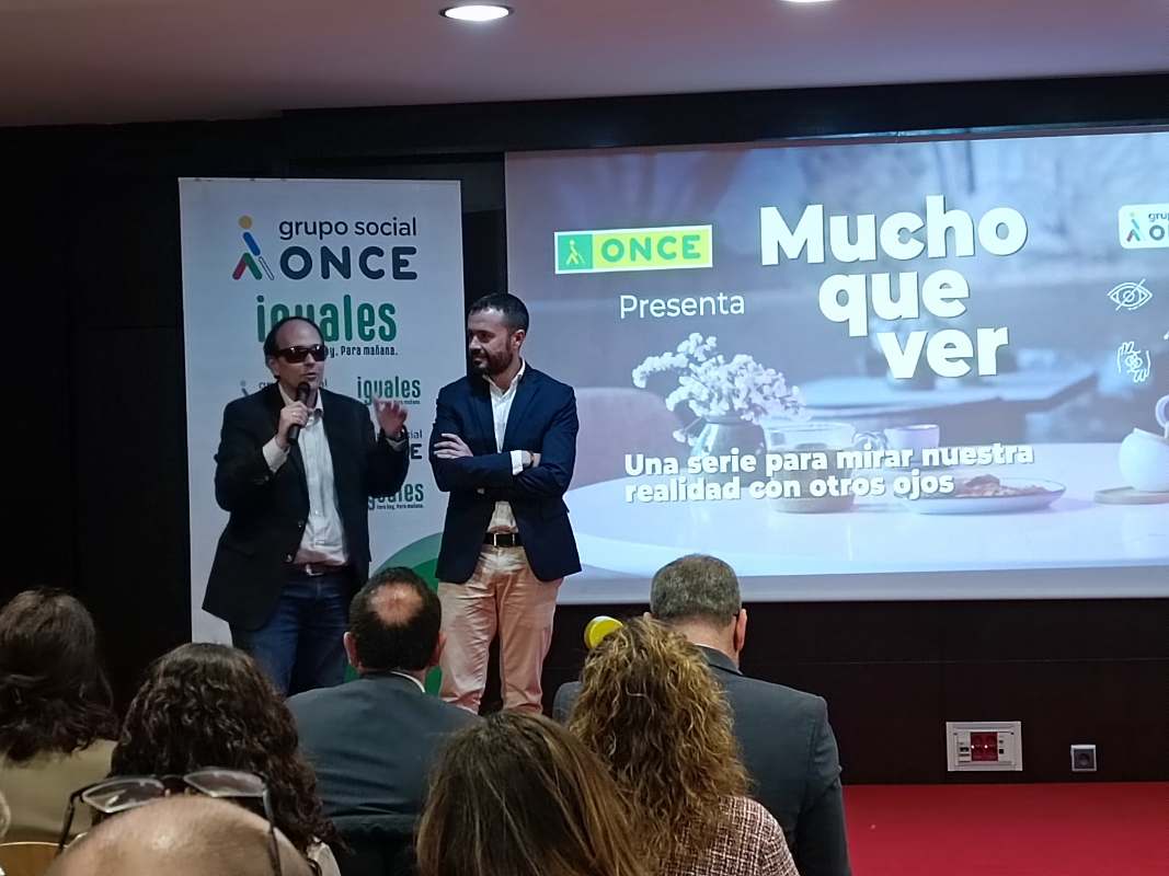 Presentación en Toledo de la serie de la ONCE 'Mucho que ver'.