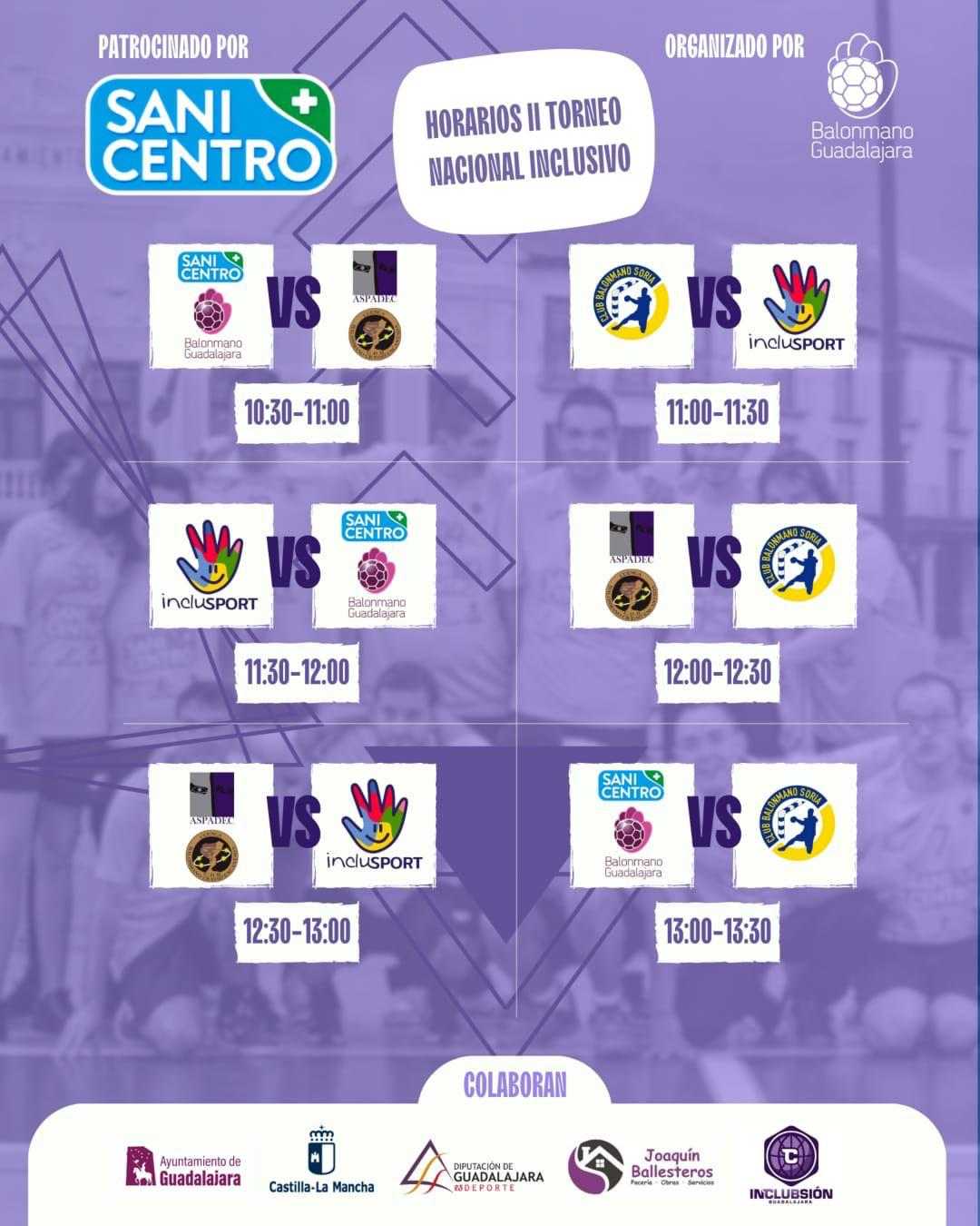 Programa II Torneo BM Inclusivo