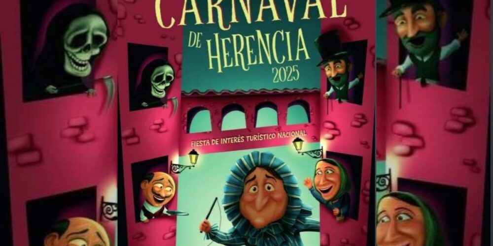 Cartel del Carnaval de Herencia 2025