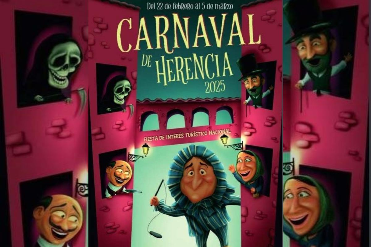 Cartel del Carnaval de Herencia 2025