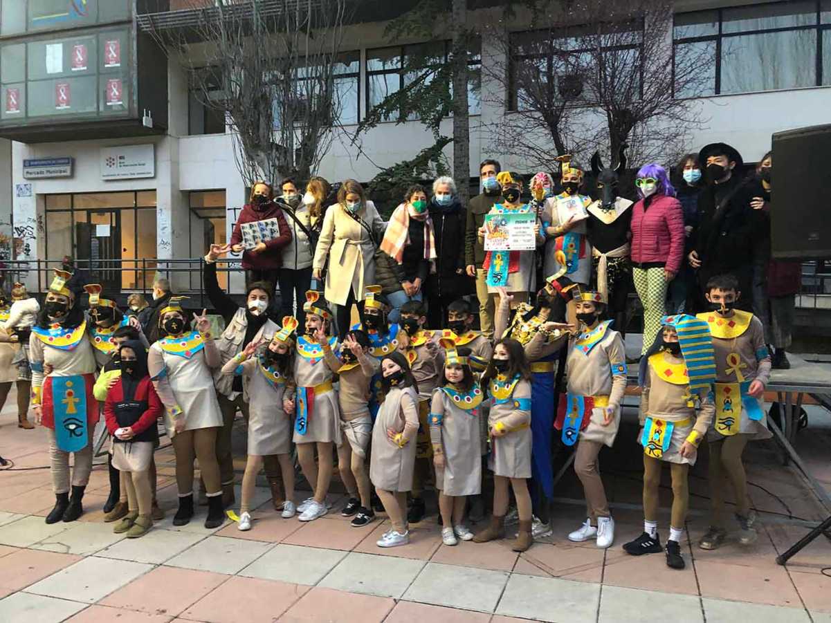 Participantes en el Carnaval de Cuenca.