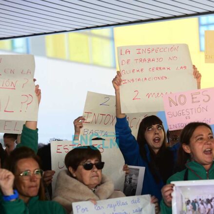 Trabajadores del Hospital de Toledo piden parar el laboratorio de Anatomía Patológica tras las intoxicaciones. Foto: Rebeca Arango / ENCLM