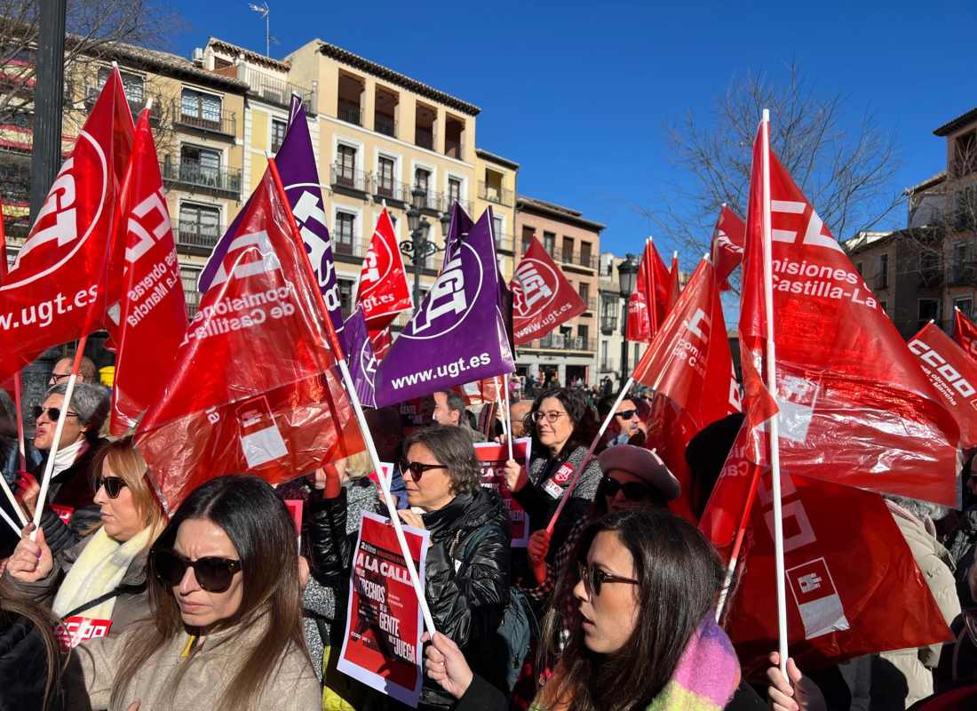 Concentración en Toledo.