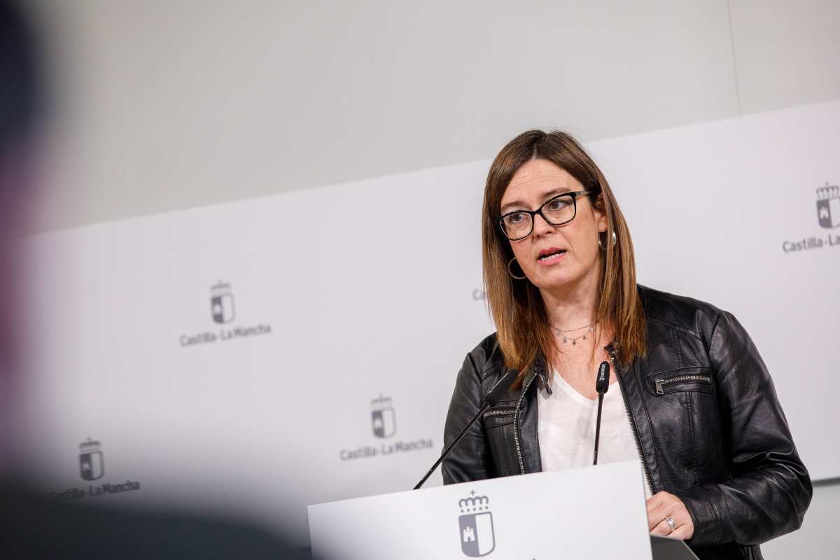 La consejera portavoz del Gobierno de Castilla-La Mancha, Esther Padilla.