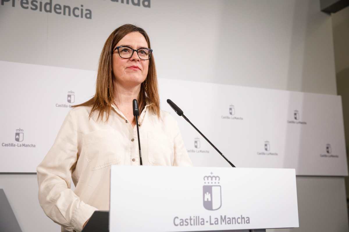 La consejera portavoz del Gobierno de Castilla-La Mancha, Esther Padilla.