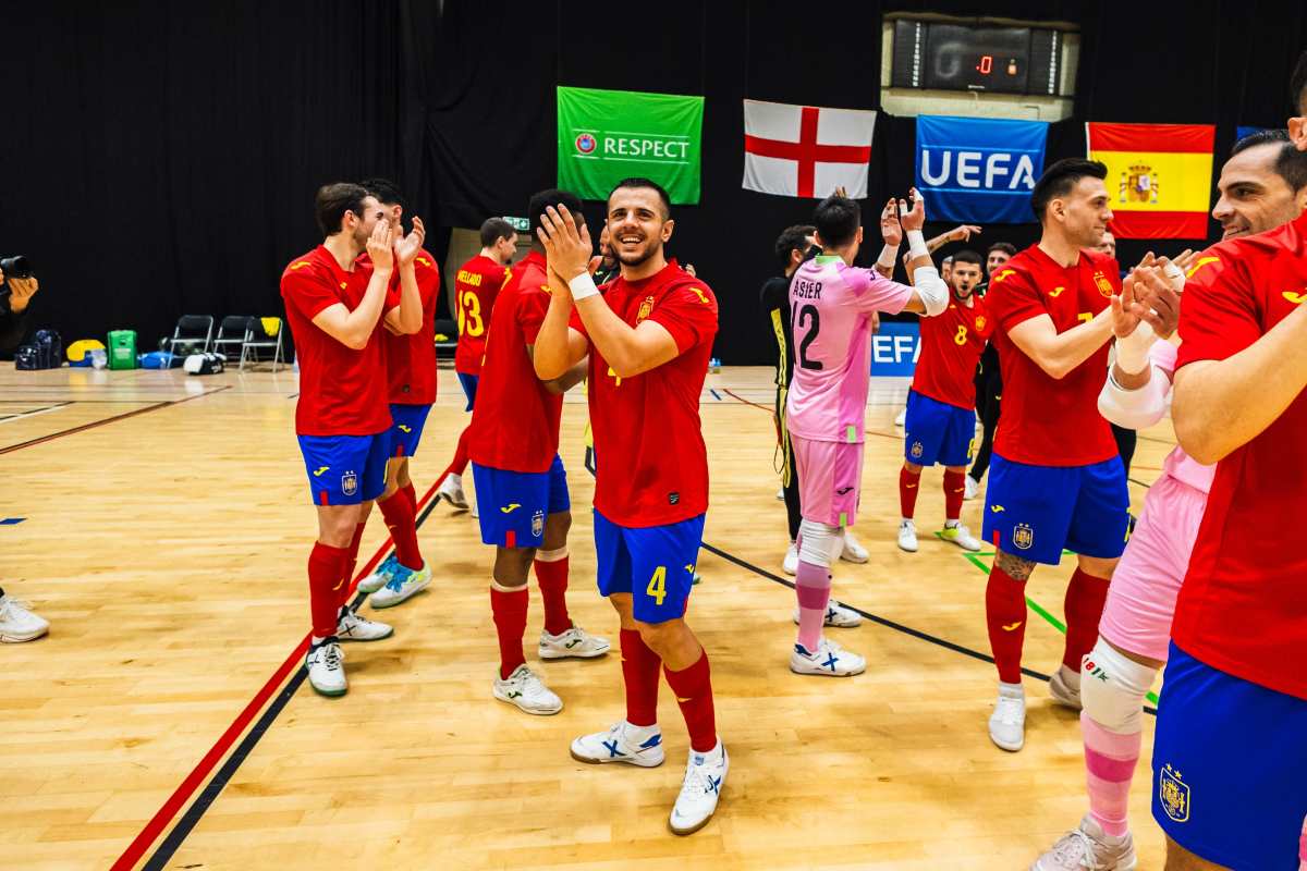 Imagen de la Selección Española Masculina de Fútbol.