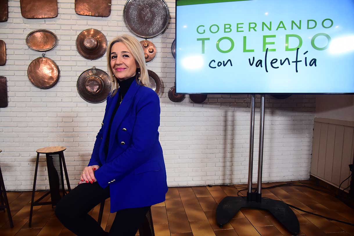 Inés Cañizares, concejala de VOX en el Ayuntamiento de Toledo.