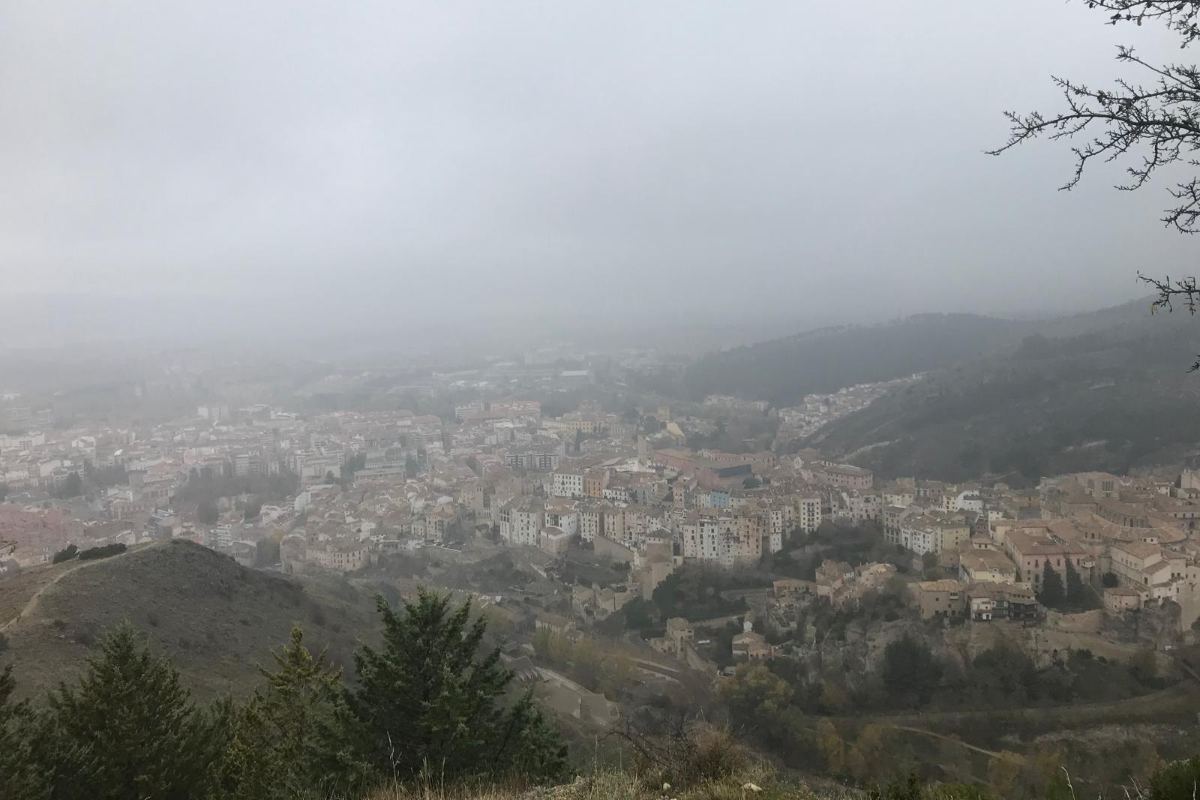 Mirador del Cerro del Socorro de Cuenca. Foto: David Engenios