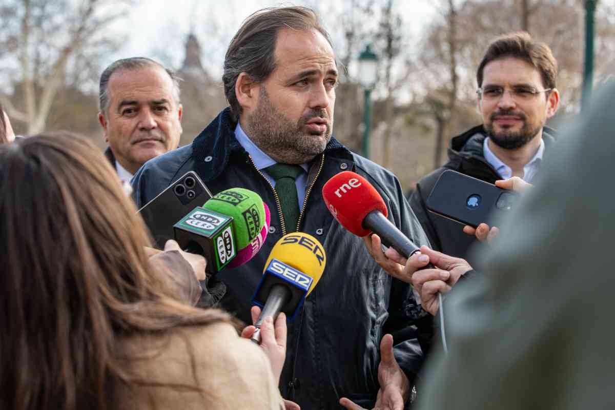 El presidente del PP de Castilla-La Mancha, Paco Núñez, en Talavera de la Reina (Toledo). Foto: PP C-LM