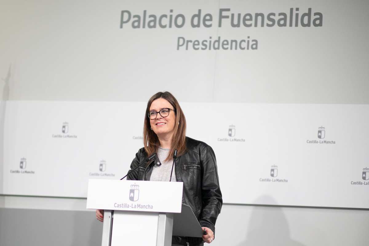 La consejera portavoz, Esther Padilla.