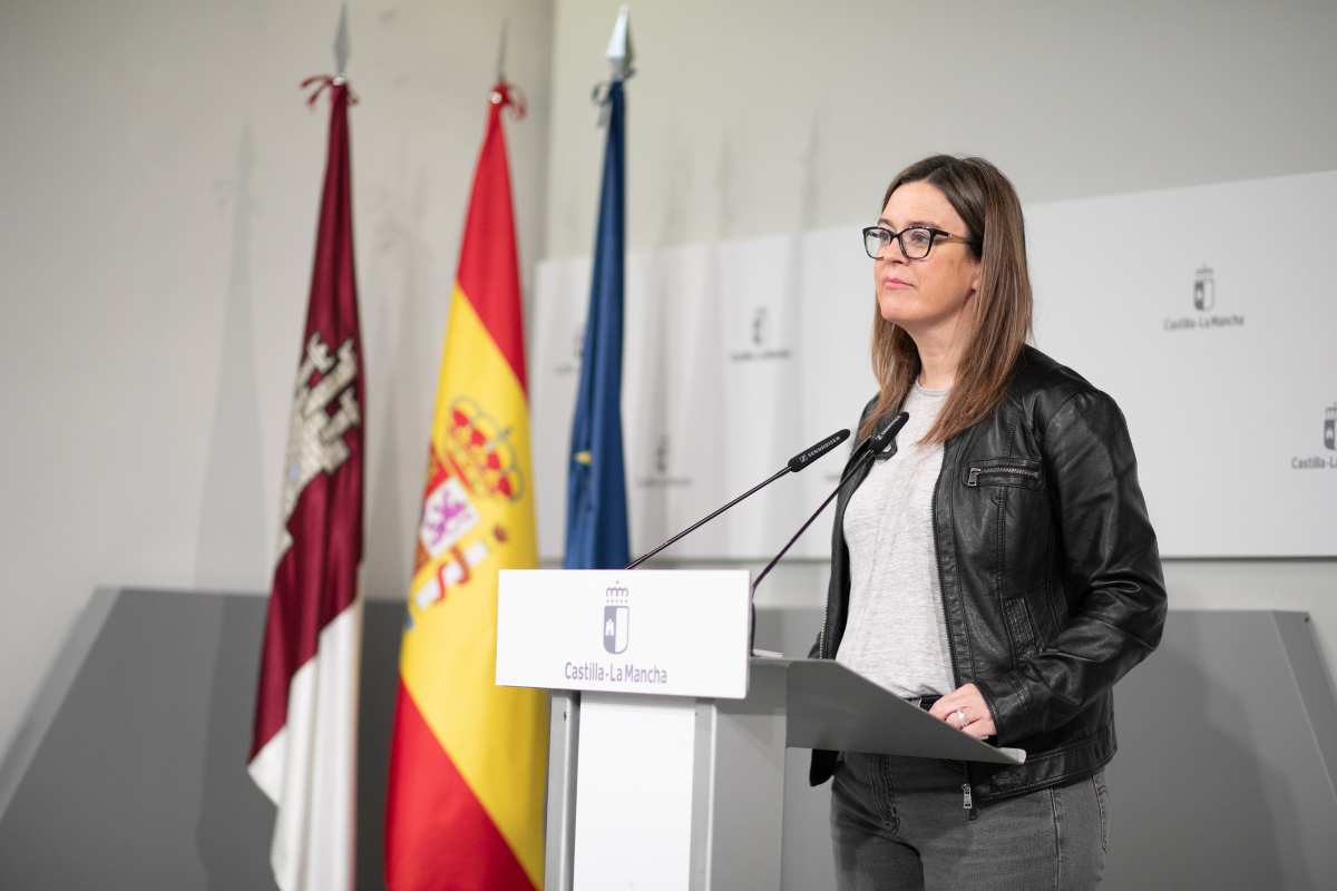 La consejera portavoz, Esther Padilla.