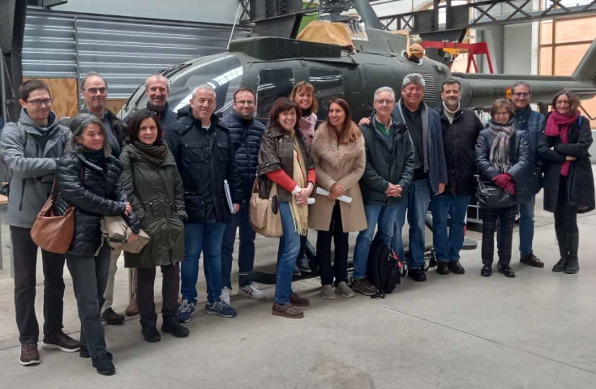 Foto de familia de los participantes en el proyecto coordinado SAF EAGLE.