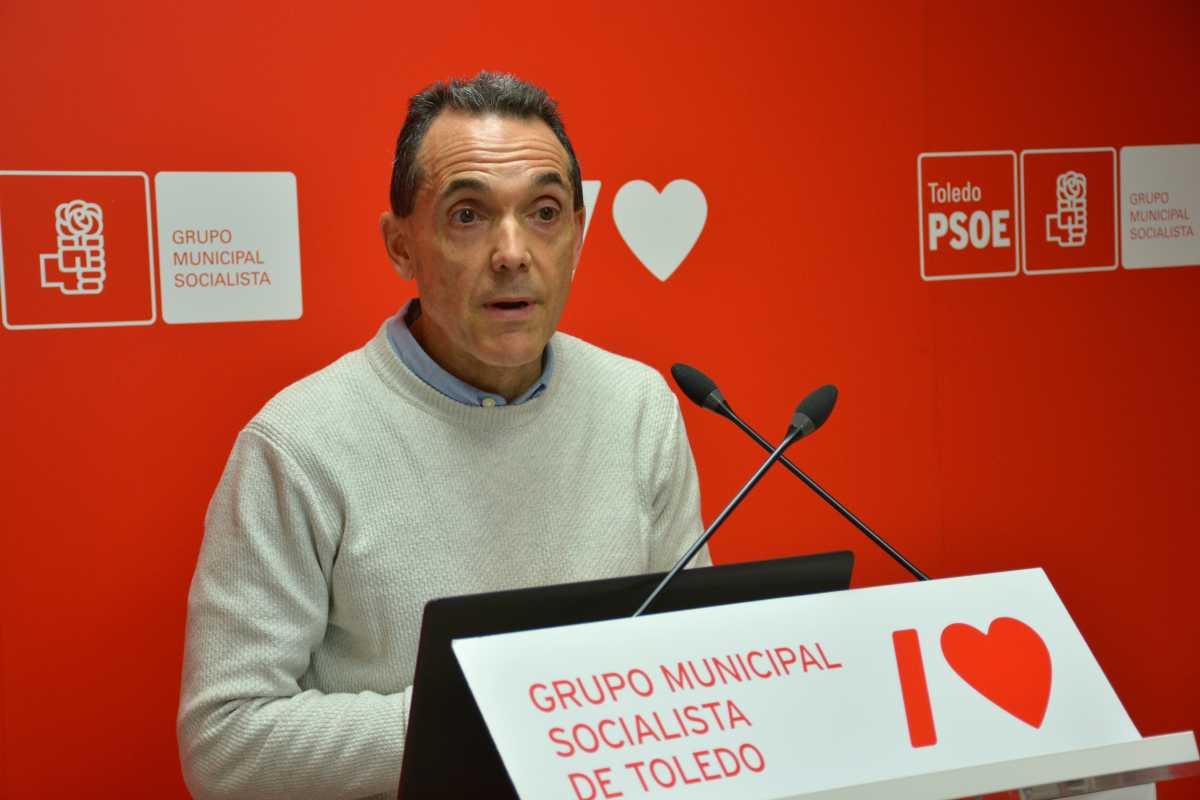 El concejal del Grupo Municipal Socialista en Toledo, José Carlos Vega.