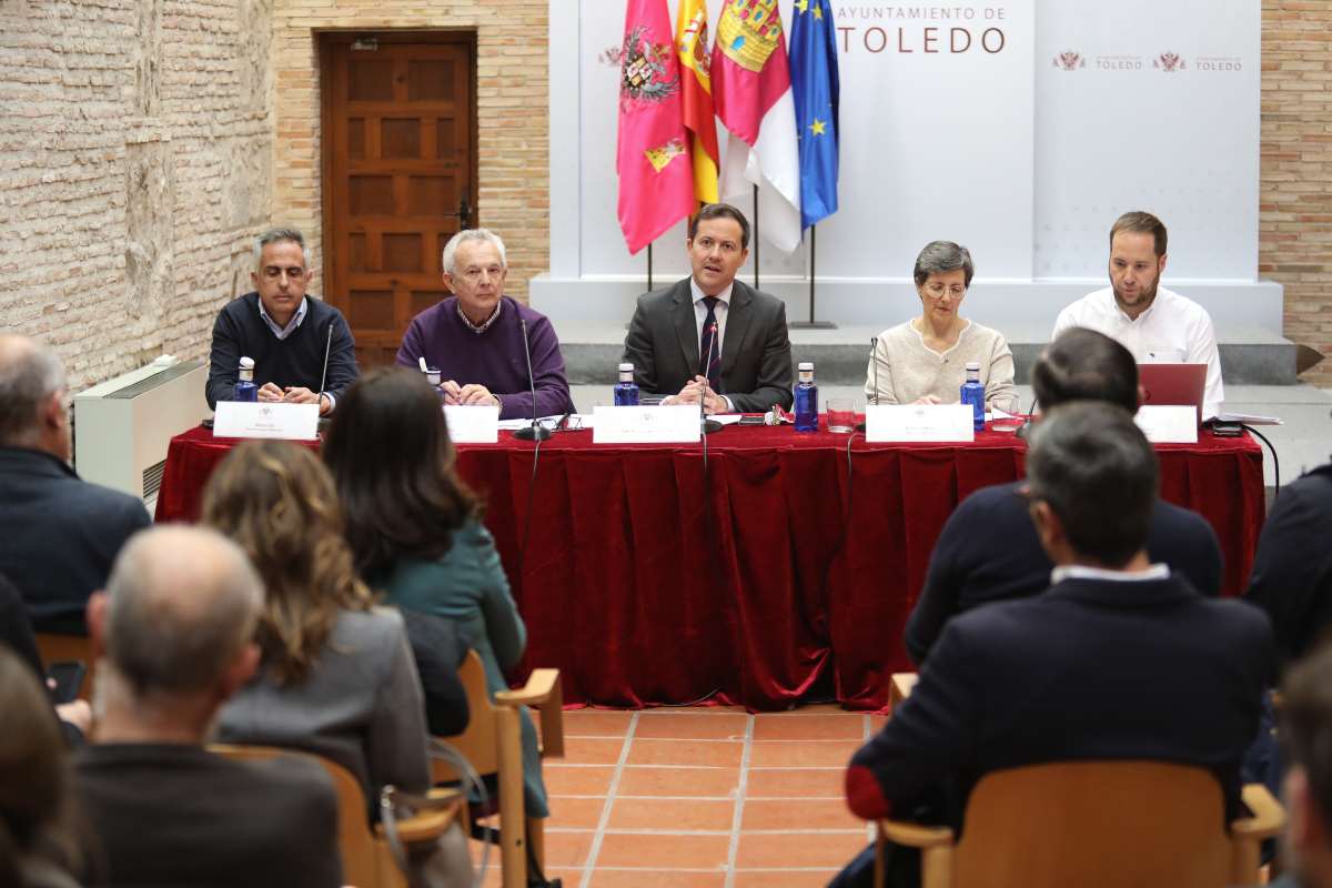 Reunión donde se han presentado los proyectos que concurren a los fondos europeos.