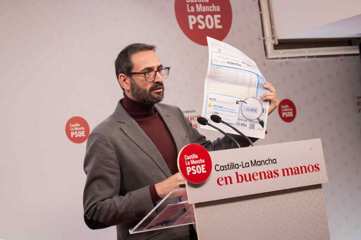 El secretario de Organización del PSOE de Castilla-La Mancha, Sergio Gutiérrez.