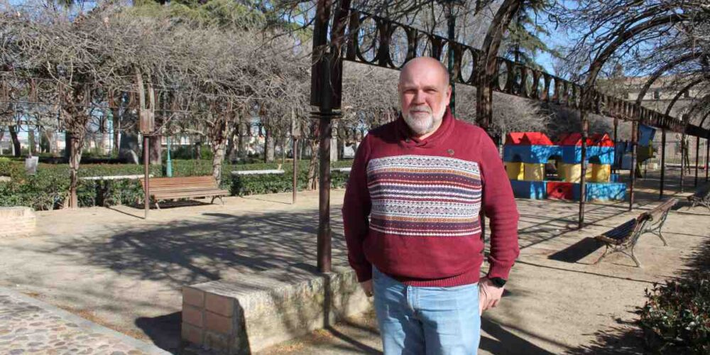 Txema Fernández se teme lo peor por las obras en el paseo de la Vega.