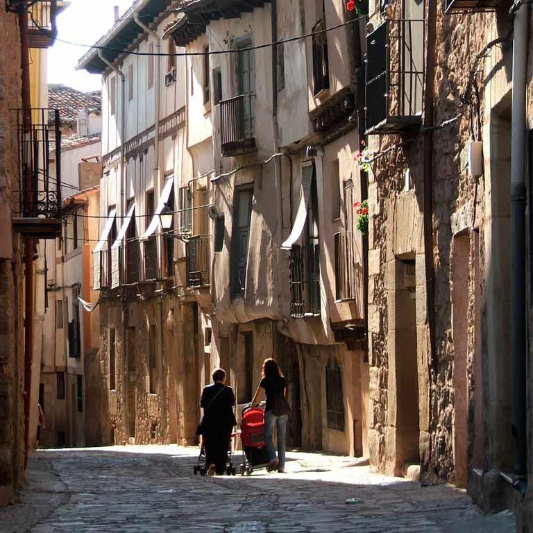 Calles Molina de Aragón Foto Camino del Cid